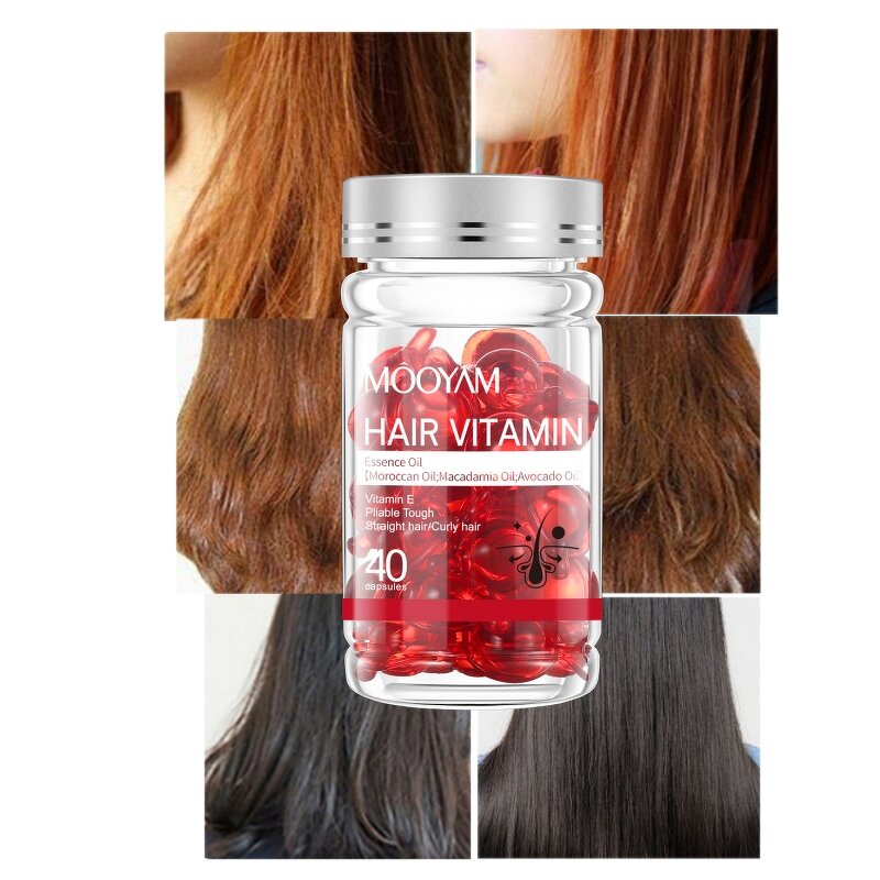 Hair Vitamin Capsule Factory - Private Label Smooth Shiny
