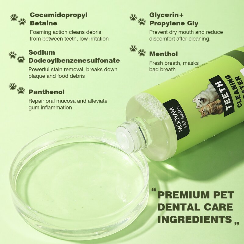 Pet Teeth Cleaning Water Manufacturer - OEM 237ml Plaque Prevention