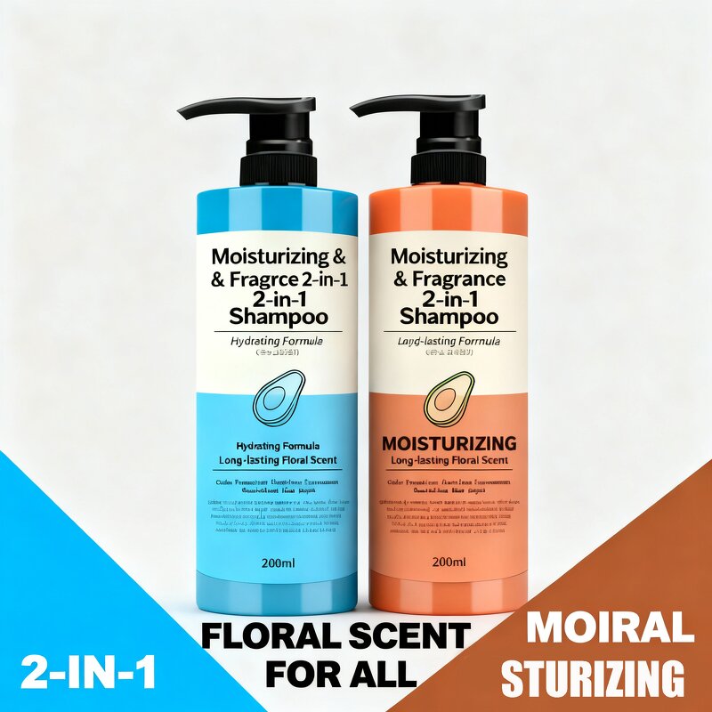 2-in-1 Shampoo Manufacturer - Floral Moisturizing Unisex
