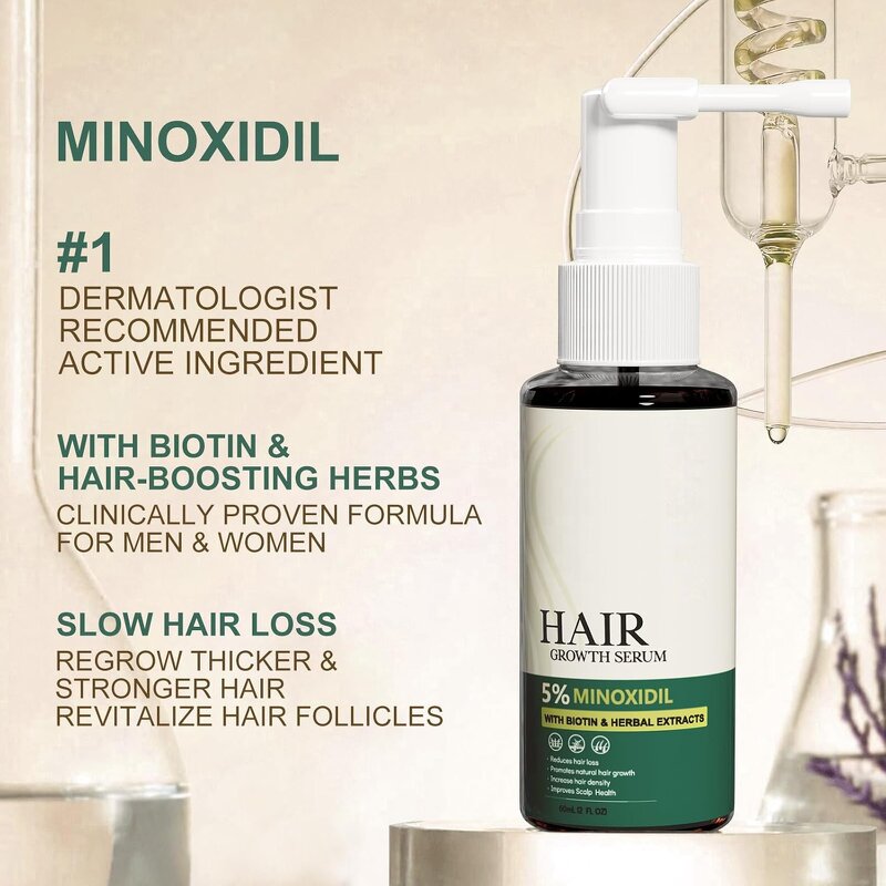 Hair Growth Serum Manufacturer - 5% Biotin Herbal Extracts