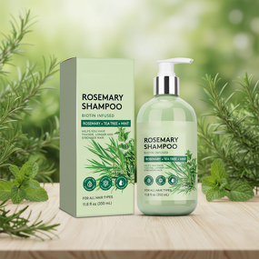 Hair Thickening Shampoo Manufacturer - Organic Rosemary Argan Oil