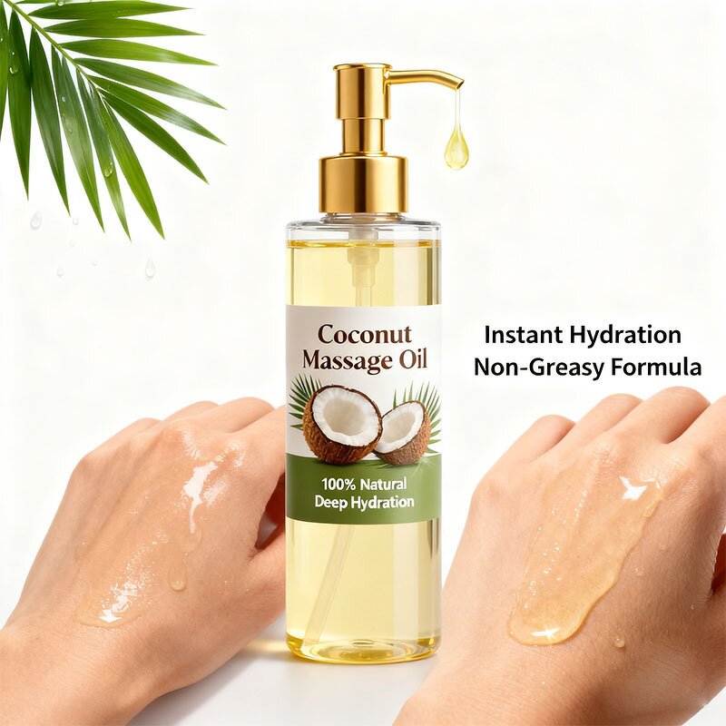 Coconut Massage Oil Manufacturer - 100% Natural Deep Hydrating
