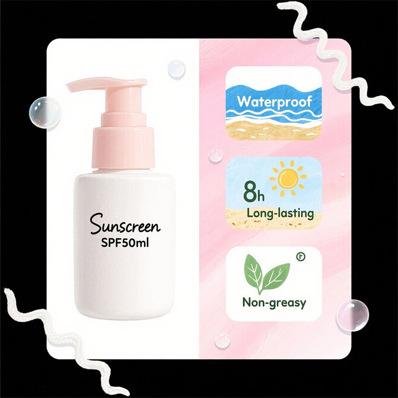 Sunscream Lotion Manufacturer - Private Label SPF 50 Oily Skin