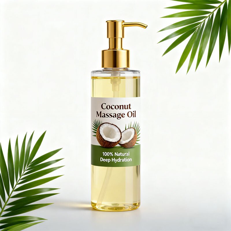 Coconut Massage Oil Manufacturer - 100% Natural Deep Hydrating