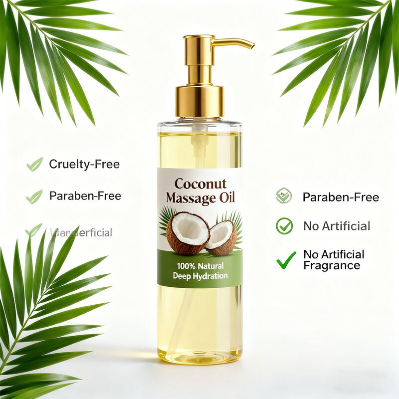 Coconut Massage Oil Manufacturer - 100% Natural Deep Hydrating