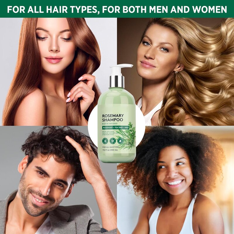 Hair Growth Shampoo Factory - Tea Tree Oil Rosemary Vegan