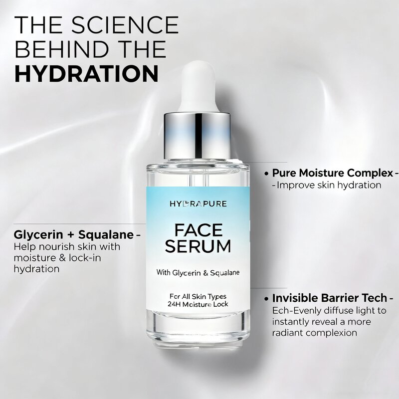 Collagen Serum Manufacturer - Multi-Action Glycerin Squalane