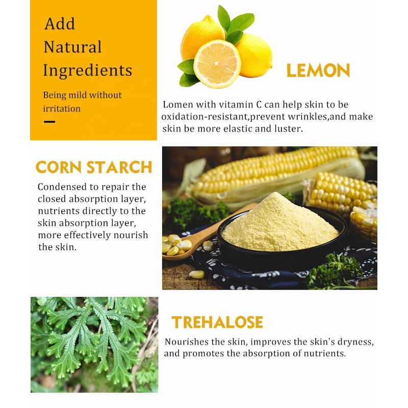 Whitening Face Mud Manufacturer - Korean Natural Organic Lemon