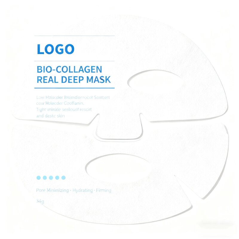Crystal Sheet Mask Manufacturer - Two-Piece Korean Vegan Hydrating