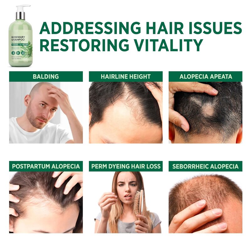 Hair Thickening Shampoo Manufacturer - Organic Rosemary Argan Oil