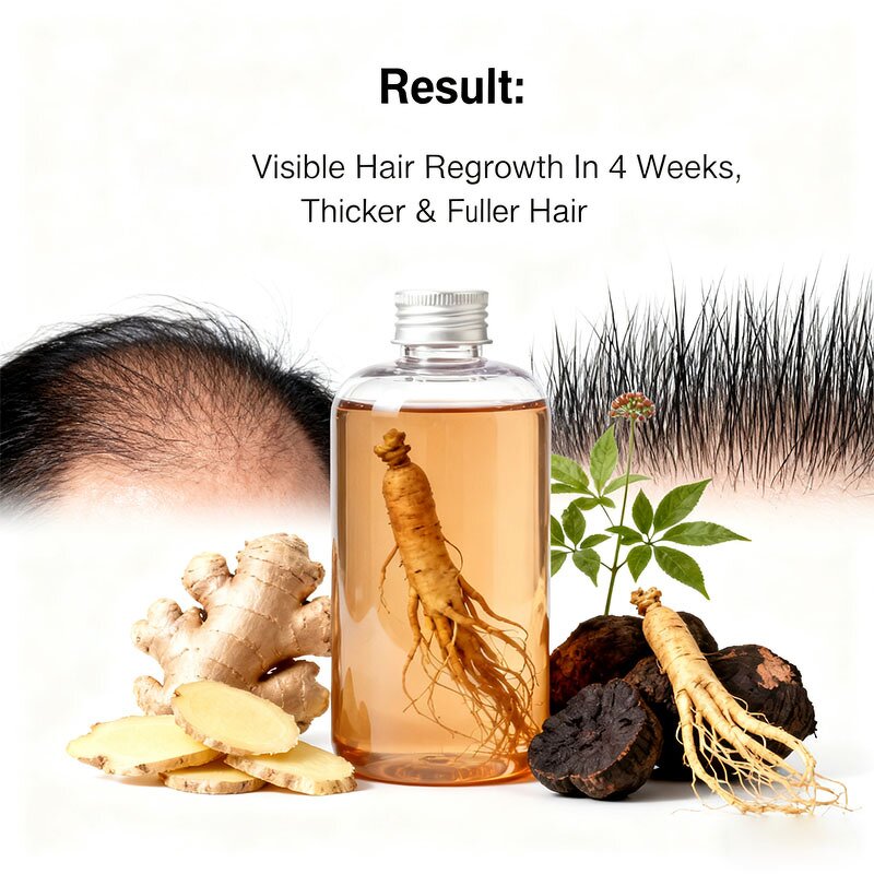 Anti Hair Loss Shampoo Manufacturer - Biotin Ginger Extract