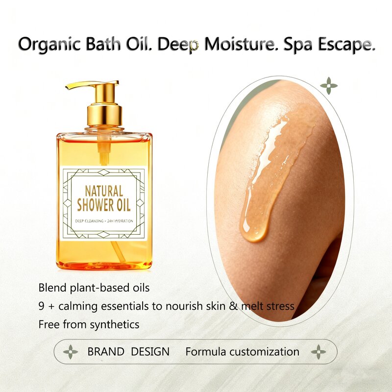 Bath Oil Manufacturer - Private Label Organic Plant-Based