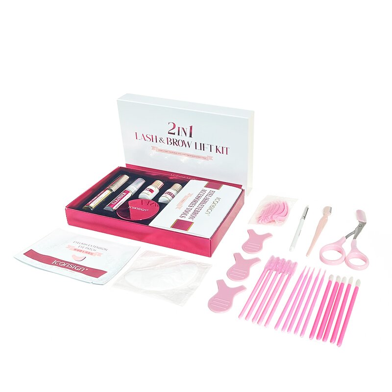 Lash and Brow Lift Set Manufacturer - Hot Sale Private Label 5 Minute 2 in 1