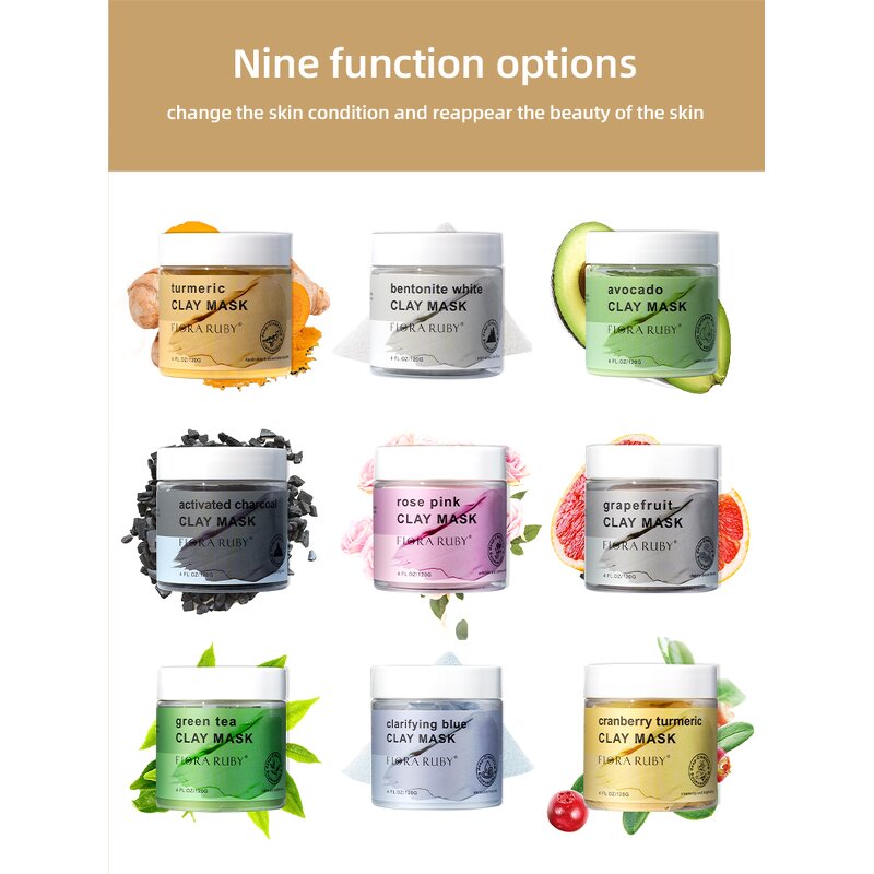 Facial Mask Manufacturer - Custom Korean Organic Green Tea Turmeric Charcoal