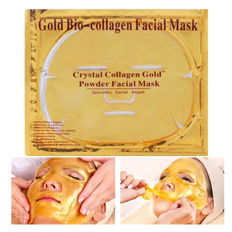 24K Gold Mask Manufacturer - 2023 Hot Sale Hydrogel Collagen Crystal Vitamin C