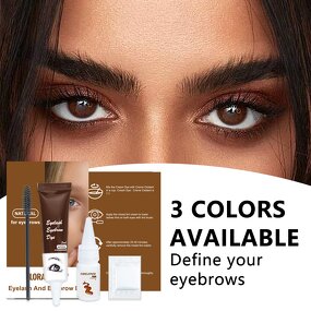 Henna Tinted Brow Gel Manufacturer - FLORA RUBY Custom Vegan Long Lasting Tattoo Dye
