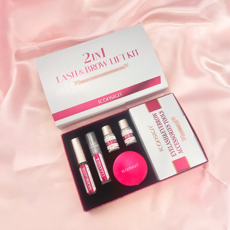 Lash and Brow Lift Set Manufacturer - Hot Sale Private Label 5 Minute 2 in 1