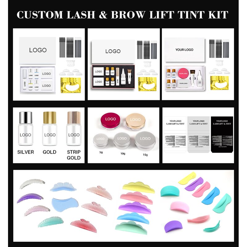 Brow Lift Kit Factory - Custom FLORA RUBY Wild Brow Lamination Lift Professional Set