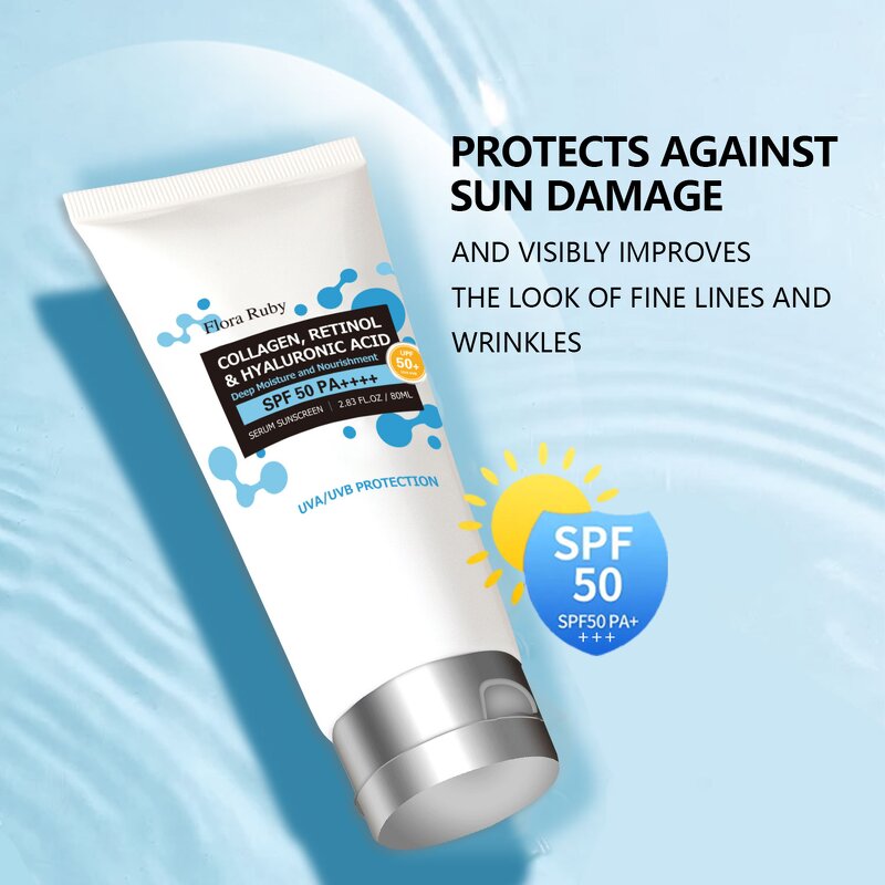 Sunscreen Cream Manufacturer - Custom Logo Wholesale Korean Mineral Spf 50