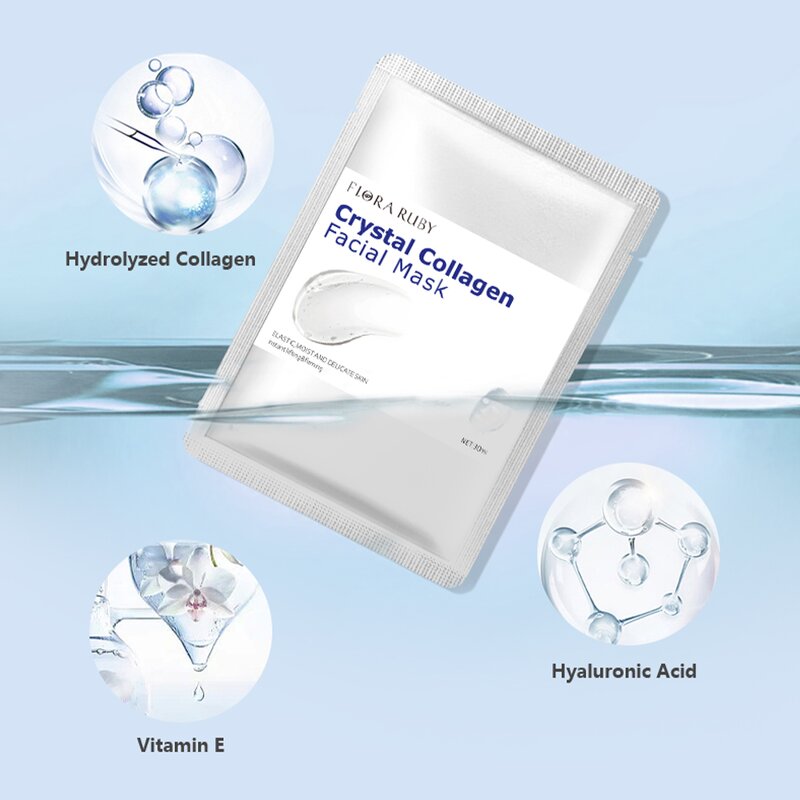 Collagen Mask Factory - Private Label Bio Deep Crystal Jelly Clear Sheet
