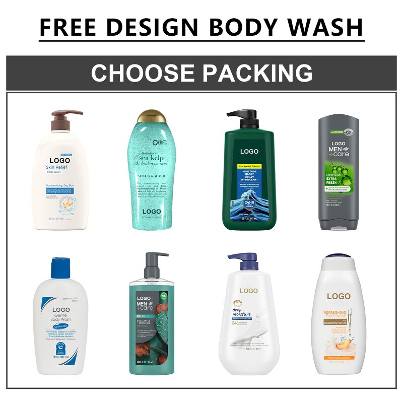 Baby Bath Shampoo Factory - Private Label Custom 2 in 1 Whitening Hair Body Wash