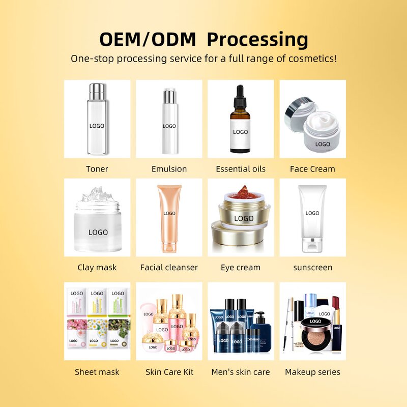 Facial Serum Manufacturer - Private Label Hyaluronic Acid 24K Nano Gold Whitening