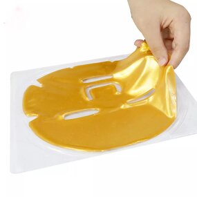 24K Gold Mask Factory - OEM 2023 New Hydrogel Collagen Crystal Vitamin C