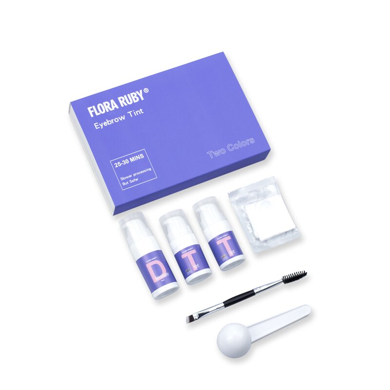 Eyebrow Dye Kit Factory - OEM ODM Professional Semi Permanent Mascara Color Tint