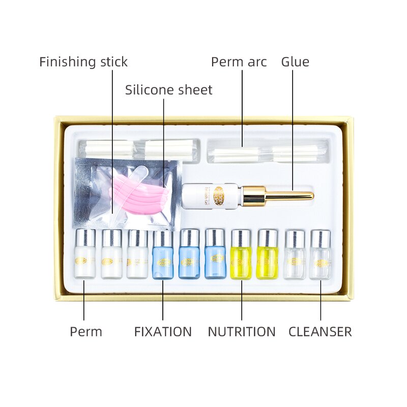 Eyelashes Perm Kit Manufacturer - Long-lasting Korean Lash Lift Lamination OEM Fact