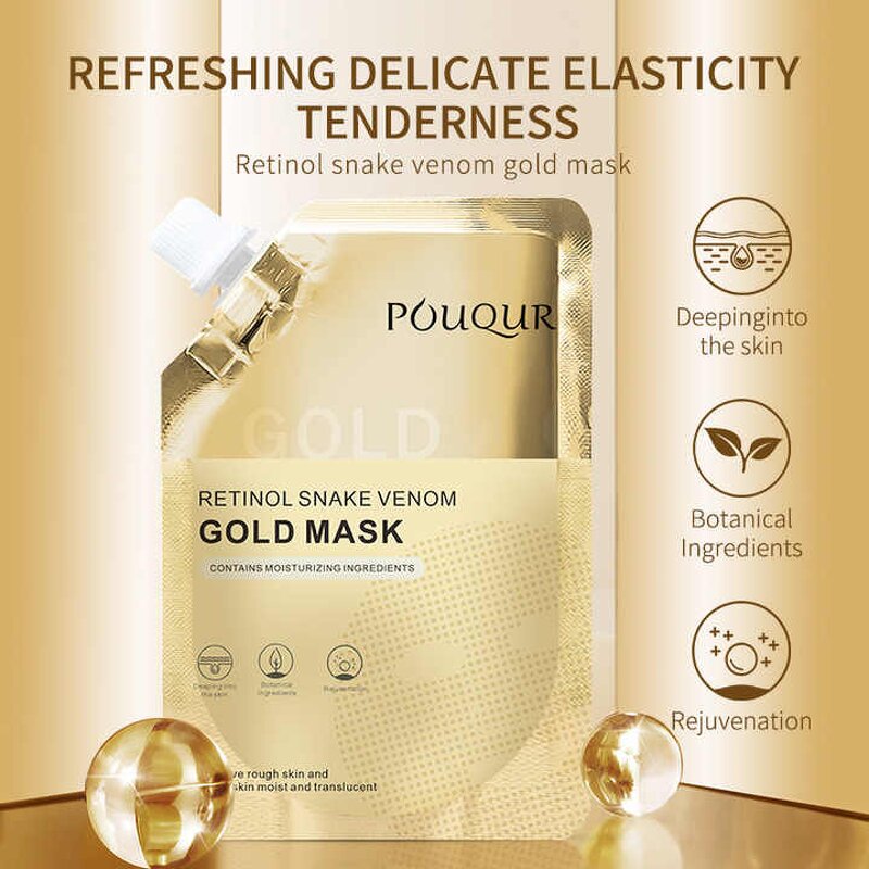 Peel Off Mask Factory - Custom 24k Gold Moisturizing Hydrating Korean