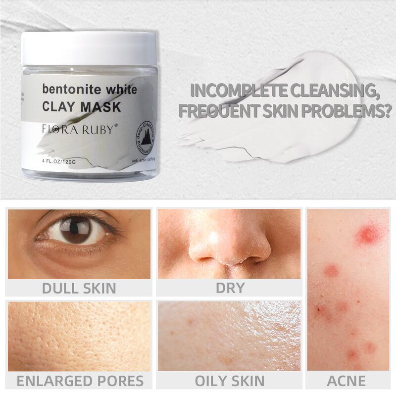 Clay Mask Manufacturer - Private Label OEM ODM Organic Whitening Exfoliating Bentonite