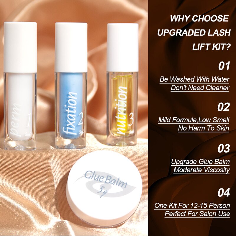 Eyelashes Lifting Kit Factory - Private Label High Quality Lash Lift Beauty Long Lasting