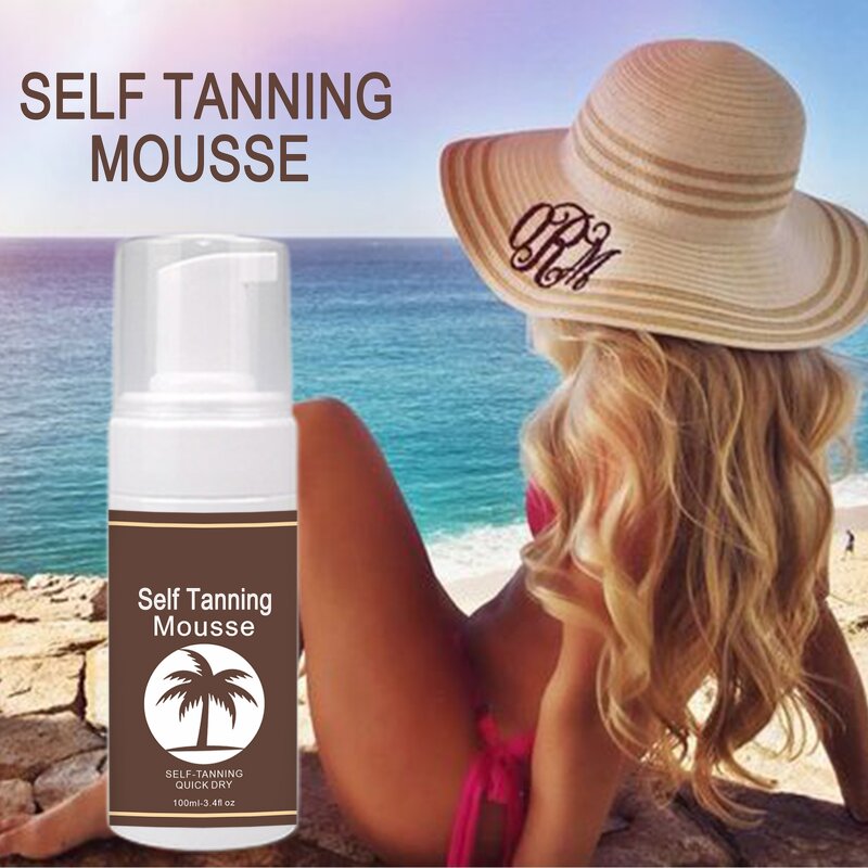 Tanning Foam Factory - Private Label Vegan Dark Body Self Loving Tan Spray