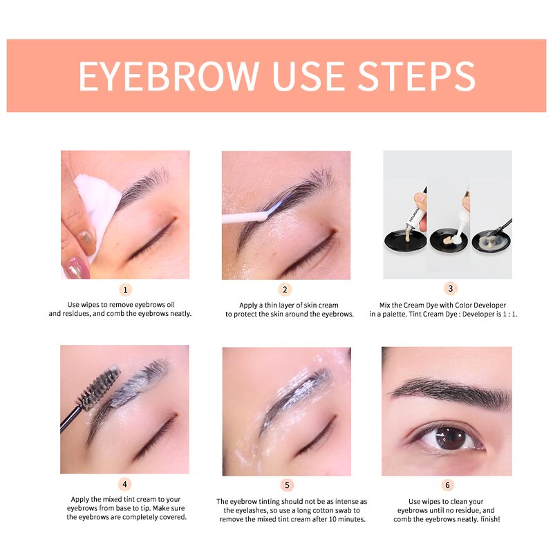 Eyebrow Tint Kit Manufacturer - Hot Sale OEM ODM Factory Hybrid Black Lash