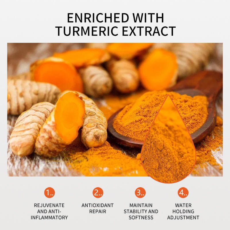 Turmeric Serum Factory - Vegan Herb Organic Anti-Acne Whitening Anti-Wrinkle