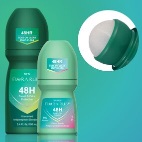 Deodorant Stick Factory - Aluminum Free Natural Herbal Woman Whitening Roll-on