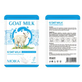 Goat Milk Mask Manufacturer - 2023 Milk Natto Whitening Moisturizing Organic Natural