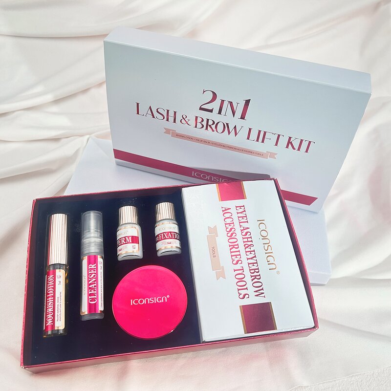 Lash and Brow Lift Set Manufacturer - Hot Sale Private Label 5 Minute 2 in 1