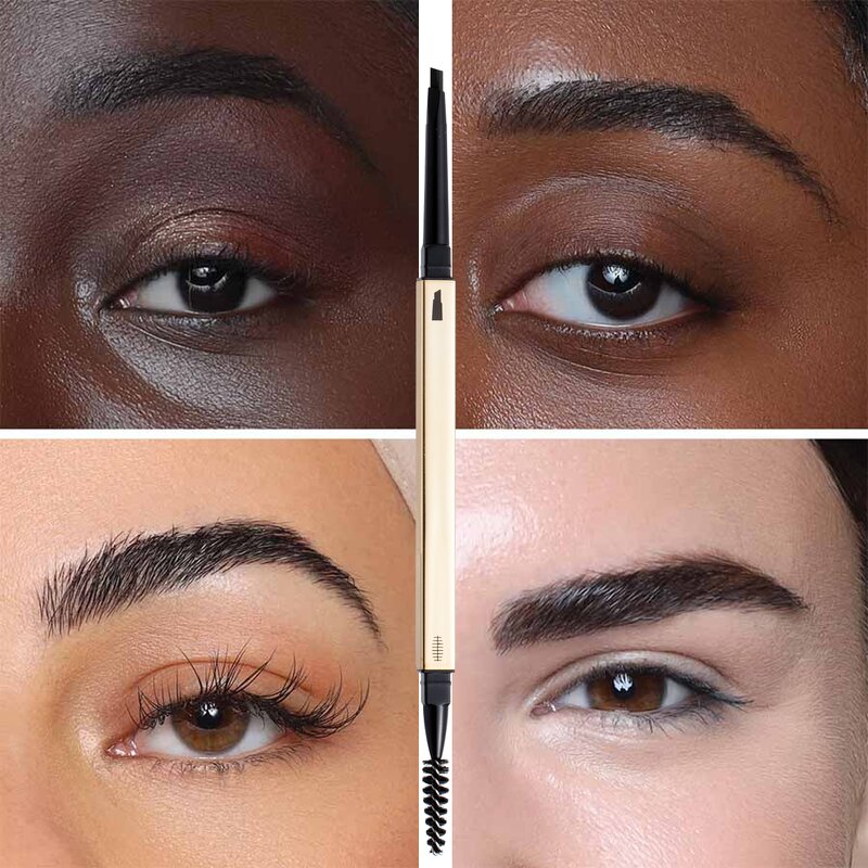 Liquid Eyebrow Pencil Manufacturer - Trendy Portable Square Brush