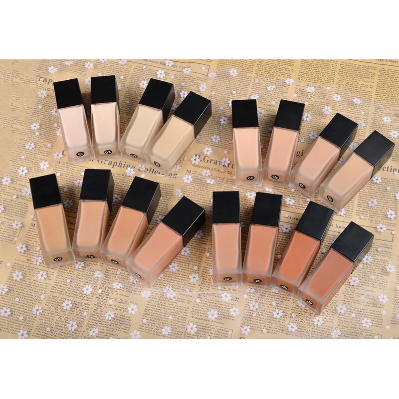 Liquid Foundation Manufacturer - Matte Full Coverage Waterproof
