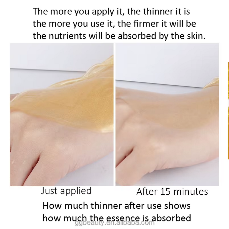 Golden Collagen Mask Manufacturer - 24K Fill Facial Private Logo