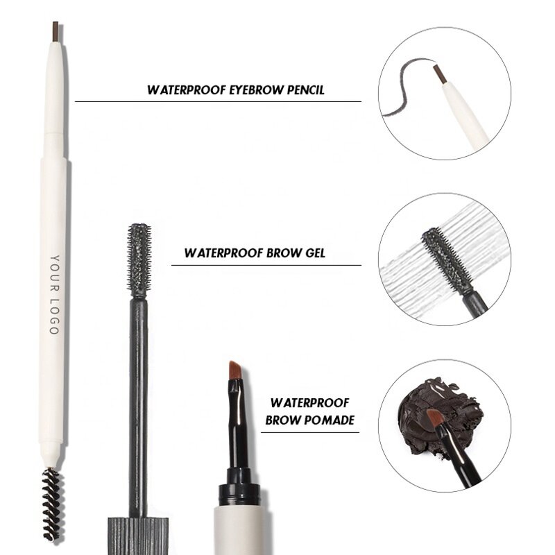 Brow Pomade Kit Factory - OEM New Design Double Head