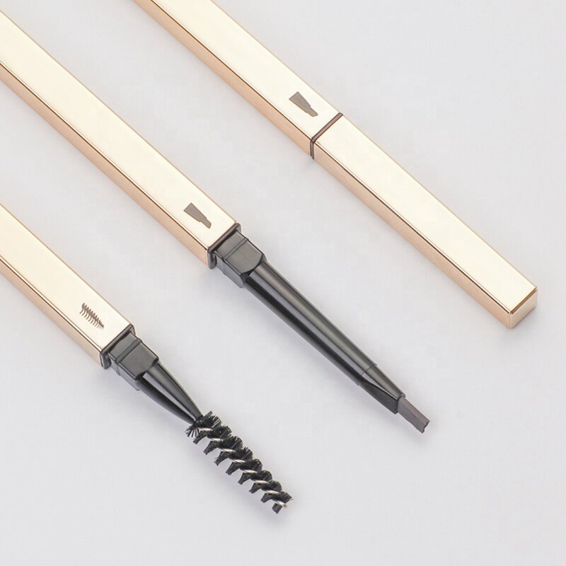 Mineral Eyebrow Pencil Manufacturer - Double-ended Fine Brush