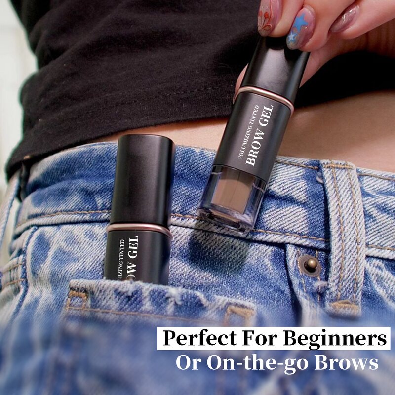 Brow Pomade Manufacturer - OEM Angled Brush Herbal Ingredient