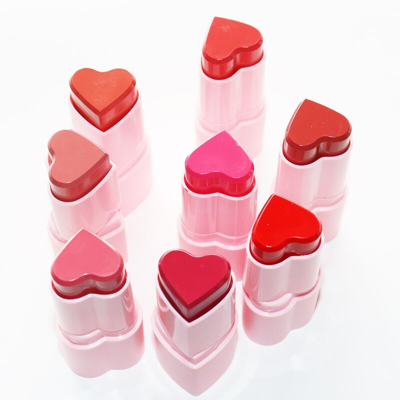 Waterproof Blush Stick Factory - Custom Logo High Pigment Heart