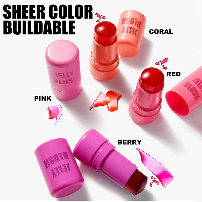 Water Jelly Blush Manufacturer - Custom Logo Herbal Jelly Stick