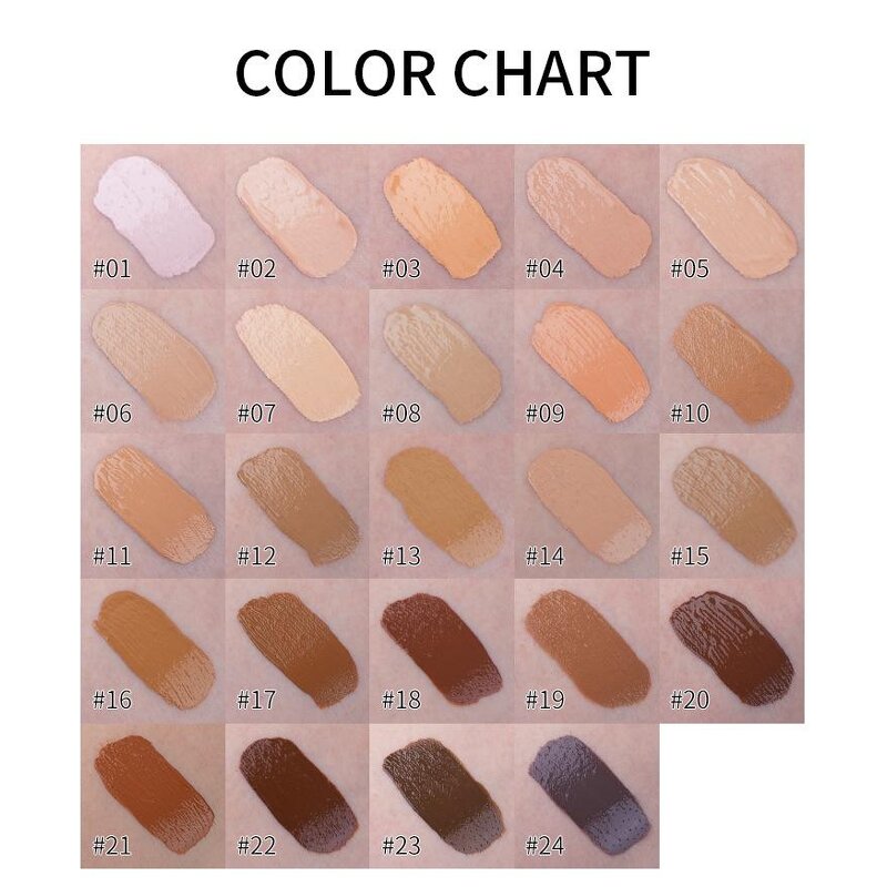 Air Cushion Foundation Factory - OEM 24 colors Liquid Cushion