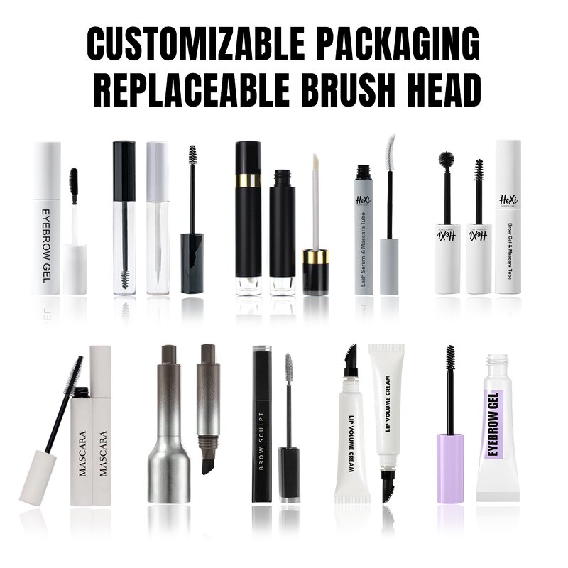 Brow Pomade Manufacturer - OEM Angled Brush Herbal Ingredient