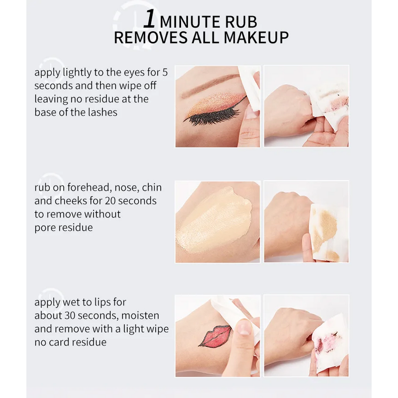 Makeup Remover Wipes Factory - Private Logo Facial Cleaning