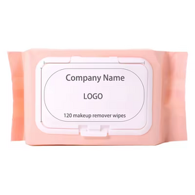 Facial Wipes Factory - 120 Soft Gel Premium Cleaning